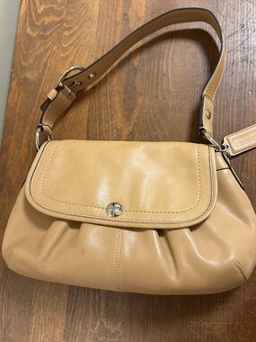 Coach Vintage Y2K Soho Pleated Flap Shoulder Bag